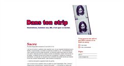 Desktop Screenshot of mazaurette.net